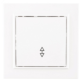 Переключатель проходной 1-кл. СП Минск 10А IP20 бел. Basic ERV10-025-10