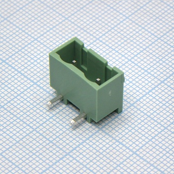 2EDGRC-7.5-02P-14-00A(H) - Разъемный клеммный блок на плату, 2 контакта. Серия 2EDGRC-7.5