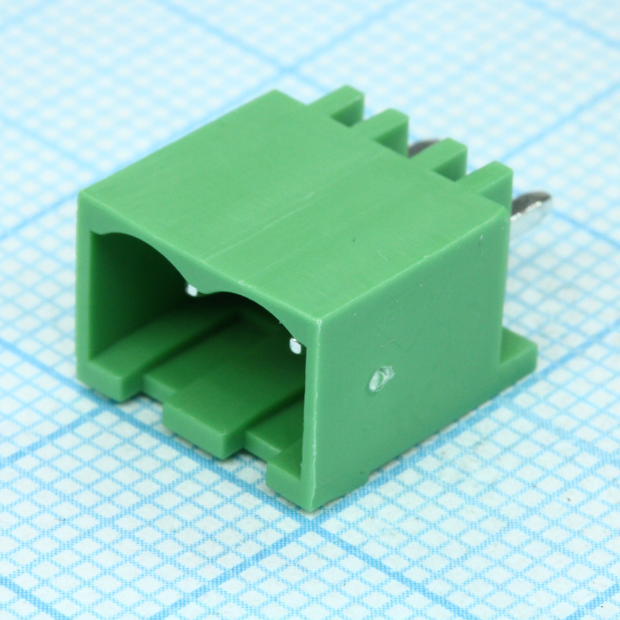 2EDGVC-5.0-02P-14-00A(H) - Разъемный клеммный блок на плату, 2 контакта. Серия 2EDGVC-5.0