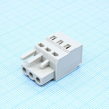 8EDGK-5.0-03P-11-01A(H) - Блок клеммный соединительный серия 8EDGK шаг 5.0мм 3 контакта