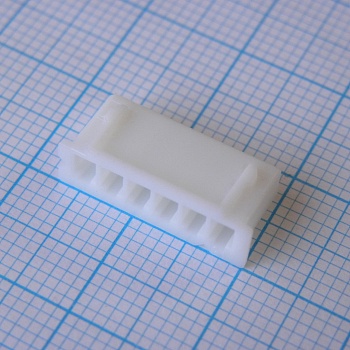 I-DS1069-SCW006 - Серия XH. Корпус разъема - розетка на кабель 6 контактов, шаг 2.5мм / требуются контакты T-DS1069-SC600