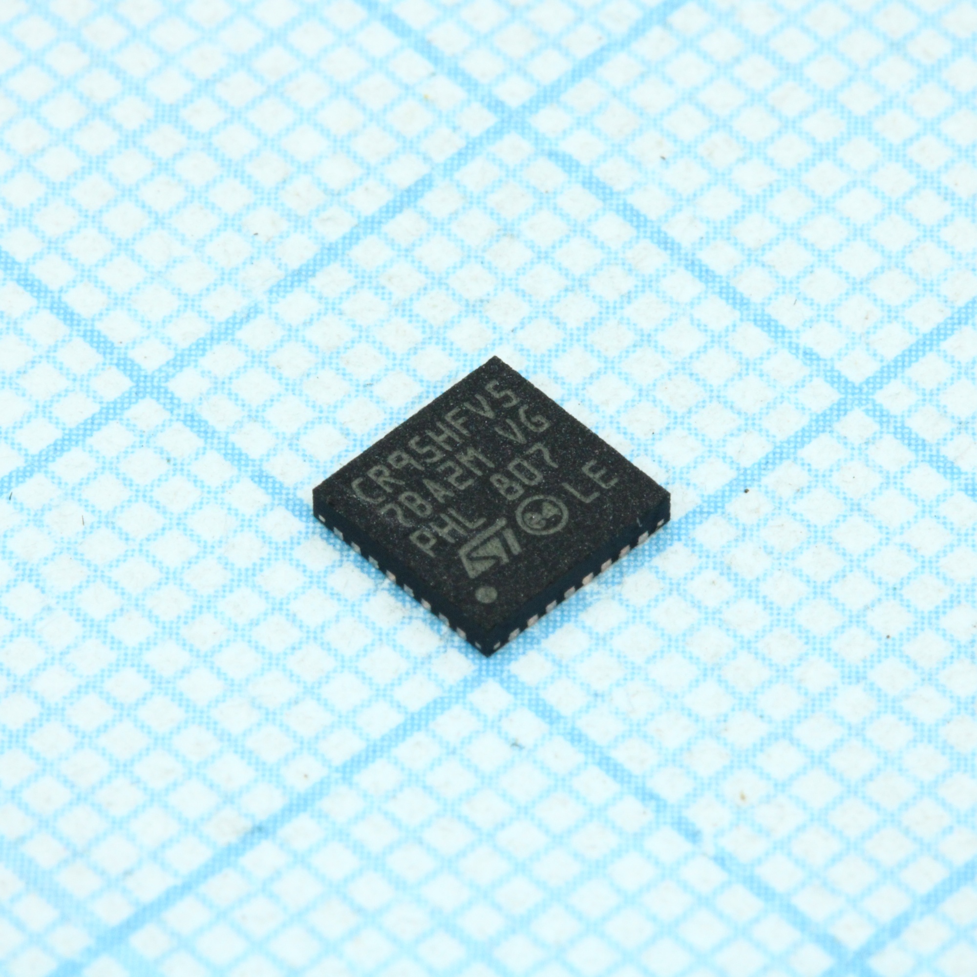 CR95HF-VMD5T - мультистандартный RF считыватель на 13.56МГц, интерфейсы  UART, SPI