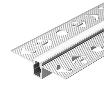 Профиль SL-LINIA8-FANTOM-2000 ANOD 034986 - Алюминиевый анодированный профиль для светодиодных лент и линеек. Скрытая установка (под строительную отделку). Габаритные размеры (LхWхH): 2000x47,8x12 мм, паз для установки 8х8,8 мм. Ширина площадки для ленты 