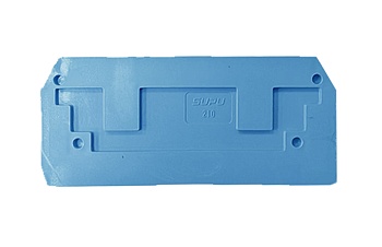 Торцевая крышка 210124 - Торцевая крышка для клемм TA10, цвет: синий