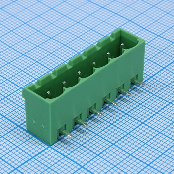 2EDGRC-5.0-06P-14-100A(H) - Разъемный клеммный блок на плату, 6 контактов. Серия 2EDGRC-5.0