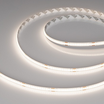 Лента COB-X320-8mm 48V Day4000 (8 W/m, IP20, 50m PRO REEL) 043245 - Лента COB (монтажная бобина 50 м) сплошной засветки без видимых светодиодов. Светодиоды CSP 320 шт/м (16000 шт на 50м). Цвет свечения ДНЕВНОЙ 4000K, высокий индекс цветопередачи CRI>90, у