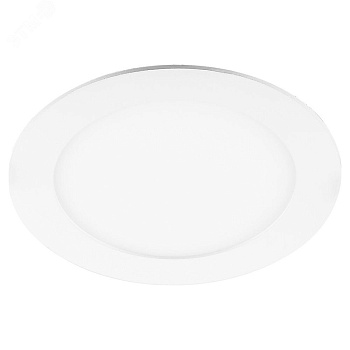 Светильник светодиодный ДВО-15w 6400К 1050Лм slim белый 29714