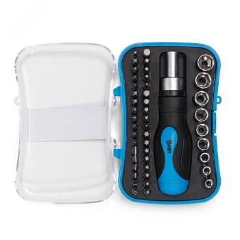 НБ-46 серия Мастер - Отвертка с набором бит