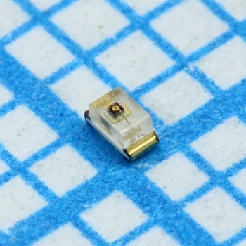 APHHS1005SURCK - Светодиод SND красный 1.0x0.5x0.5мм 120° прозрачный 220 мКд 1.95В