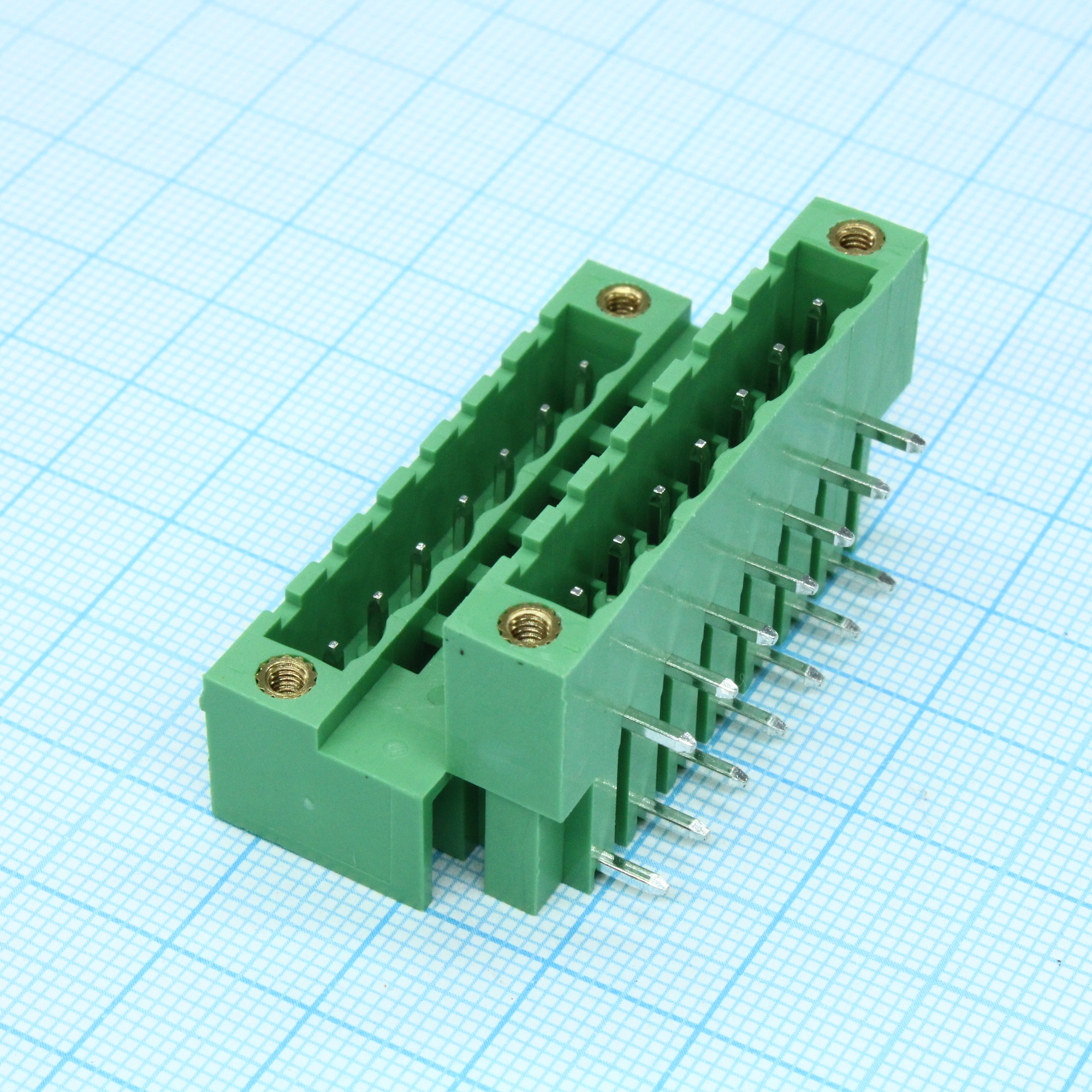 2EDGRTM-5.0-14P-14-00A(H) - Разъемный клеммный блок на плату, 14 контактов.
