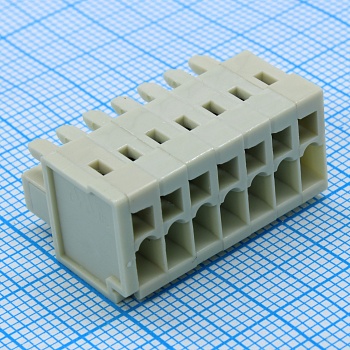 8EDGK-3.5-07P-11-01A(H) - Блок клеммный соединительный серия 8EDGK шаг 3.5мм 07 контакт(-ов)