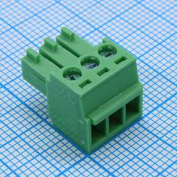15EGTK-3.5-03P-14-00 - Разъемный клеммный блок, 3 контакта. Серия 15EGTK-3.5
