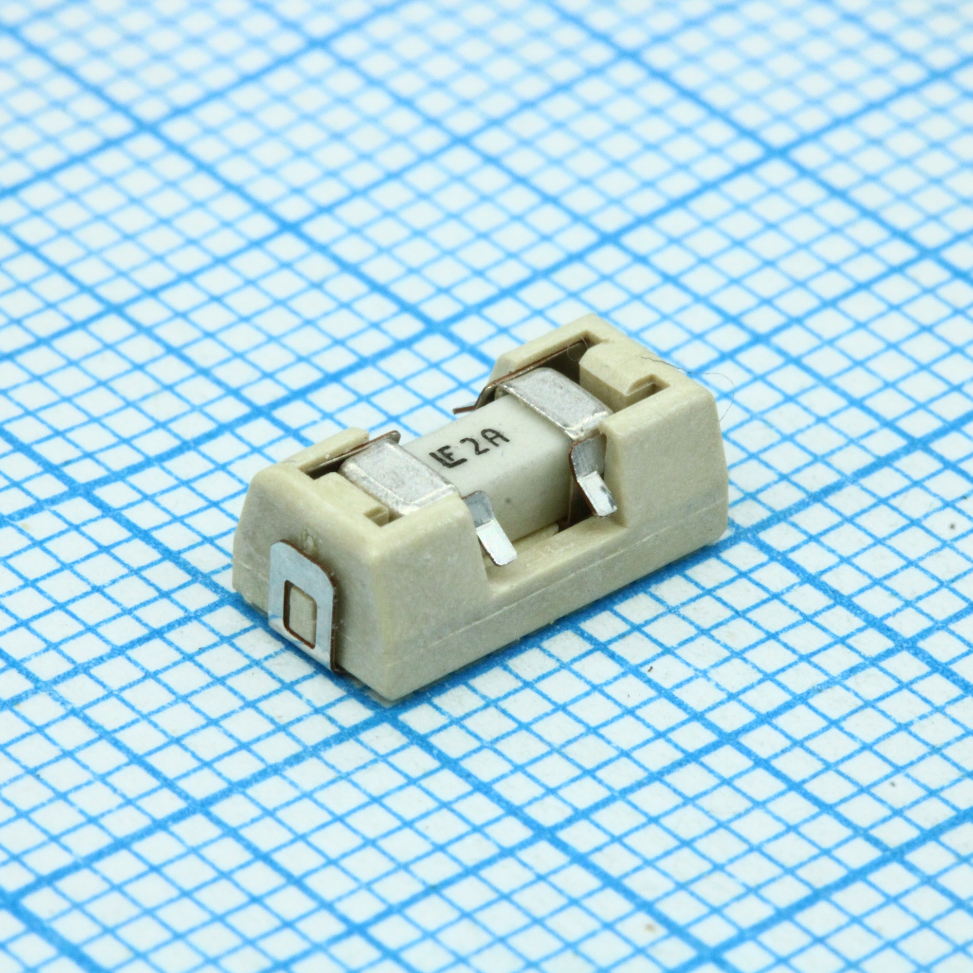 0154002.DR - Предохранитель сверхбыстродействующий 2А с держателем для поверхностного монтажа