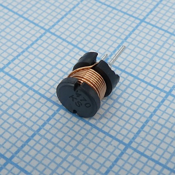 RCH664NP-470K - Силовая индуктивность 47uH ±10% 0.87A 0.23Om радиальная без магнитного экрана