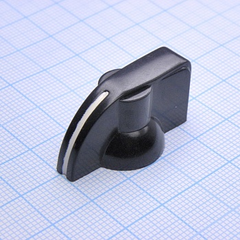 Ручка K7-2 bakelite (клювик) d=4 - Ручка управления, на вал 4mm, клювик