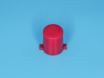 PSM1-K-3-R - Колпачок круглый для мини кнопки, красный