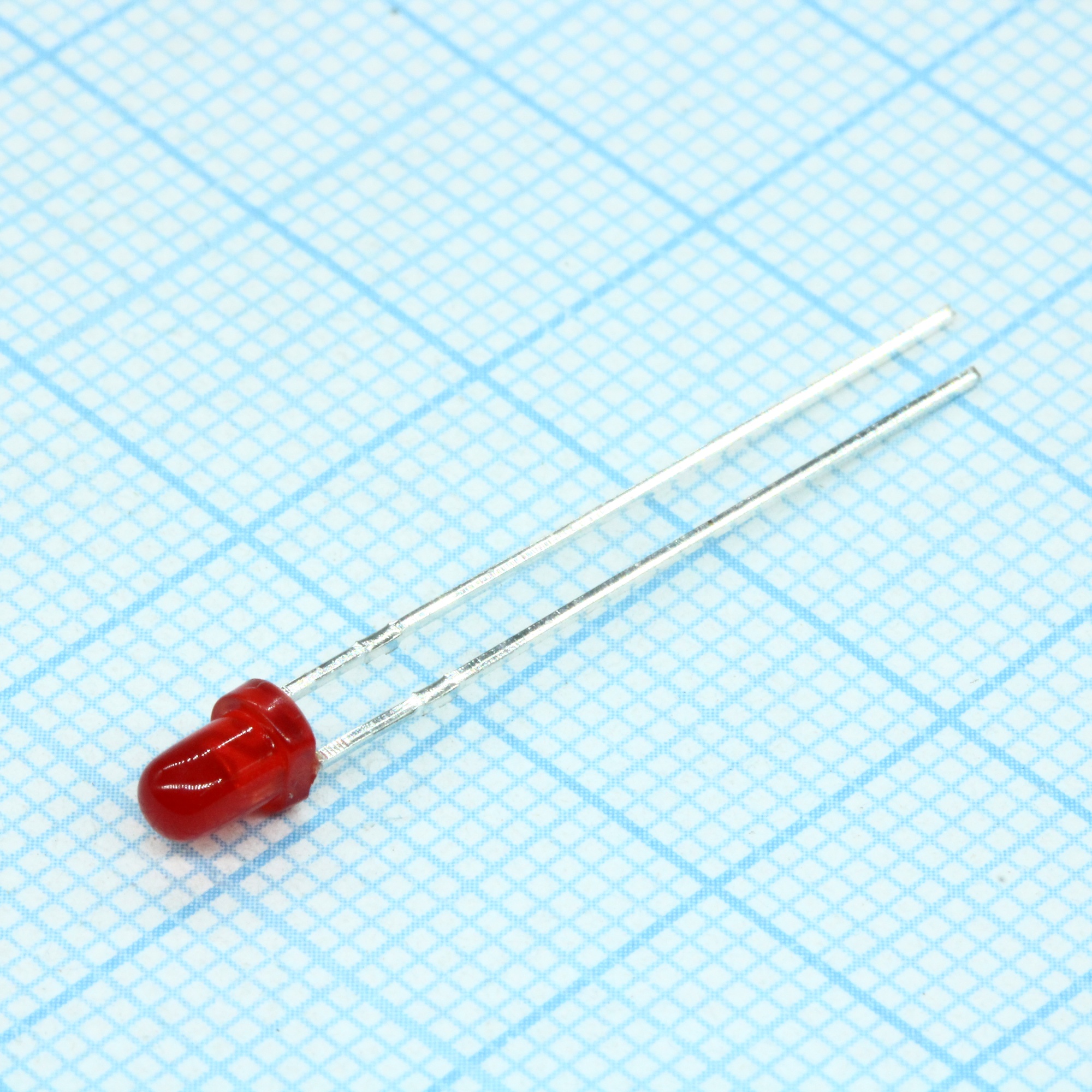 L-34ID - Светодиод 3мм/красный/625нм/8-25мкд/60°