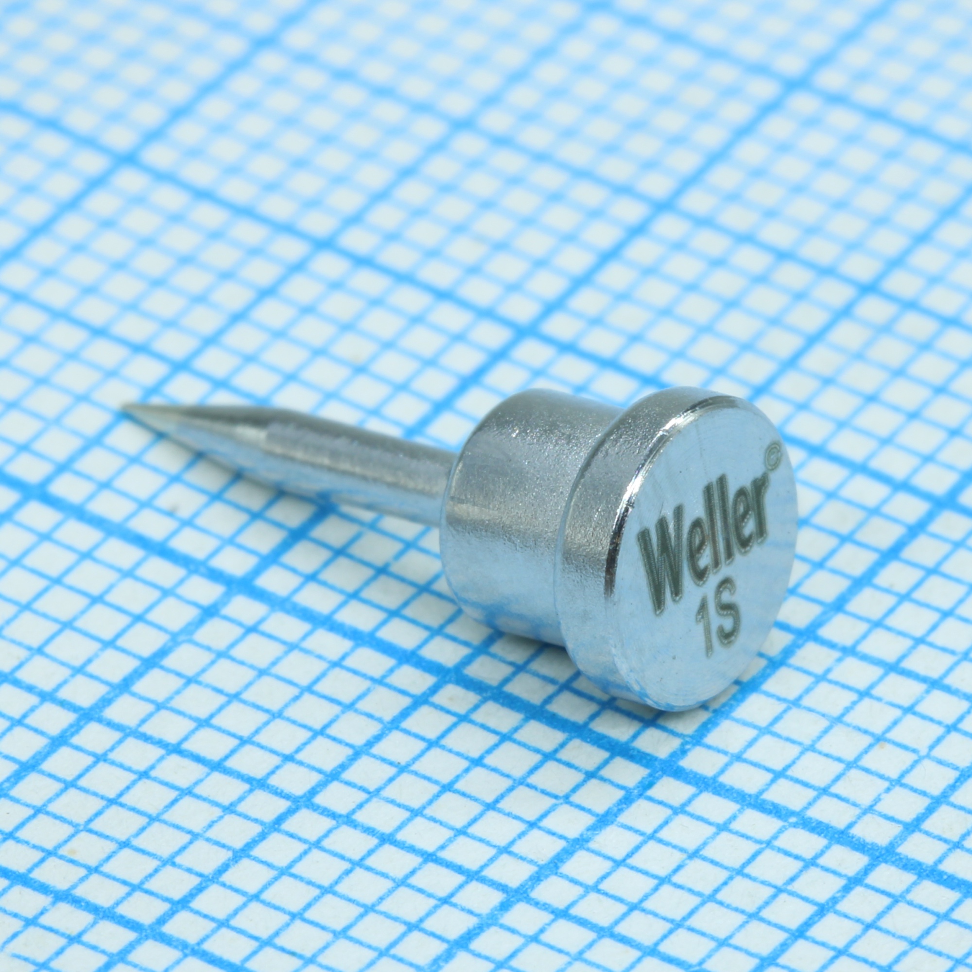 LT 1S soldering tip 0,2mm - Жало для паяльника WP80/WSP80/FE75, тонкий круг D=0,2мм, L=15мм