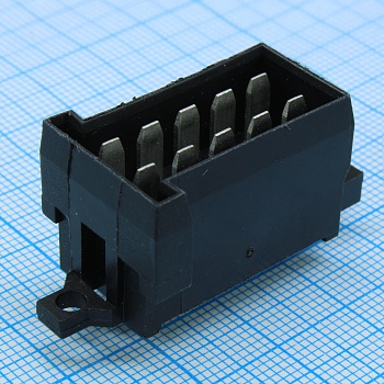 CKK5104BS-3.5-11B - Корпус разъема провод-плата вертикаотный 10 позиций полностью закрытый