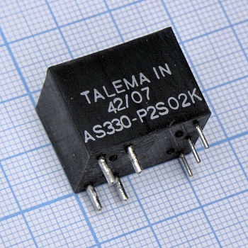 AS-330 - Датчик тока; 0-15A; 1:50СТ; 20-200kHz;     2об/2об