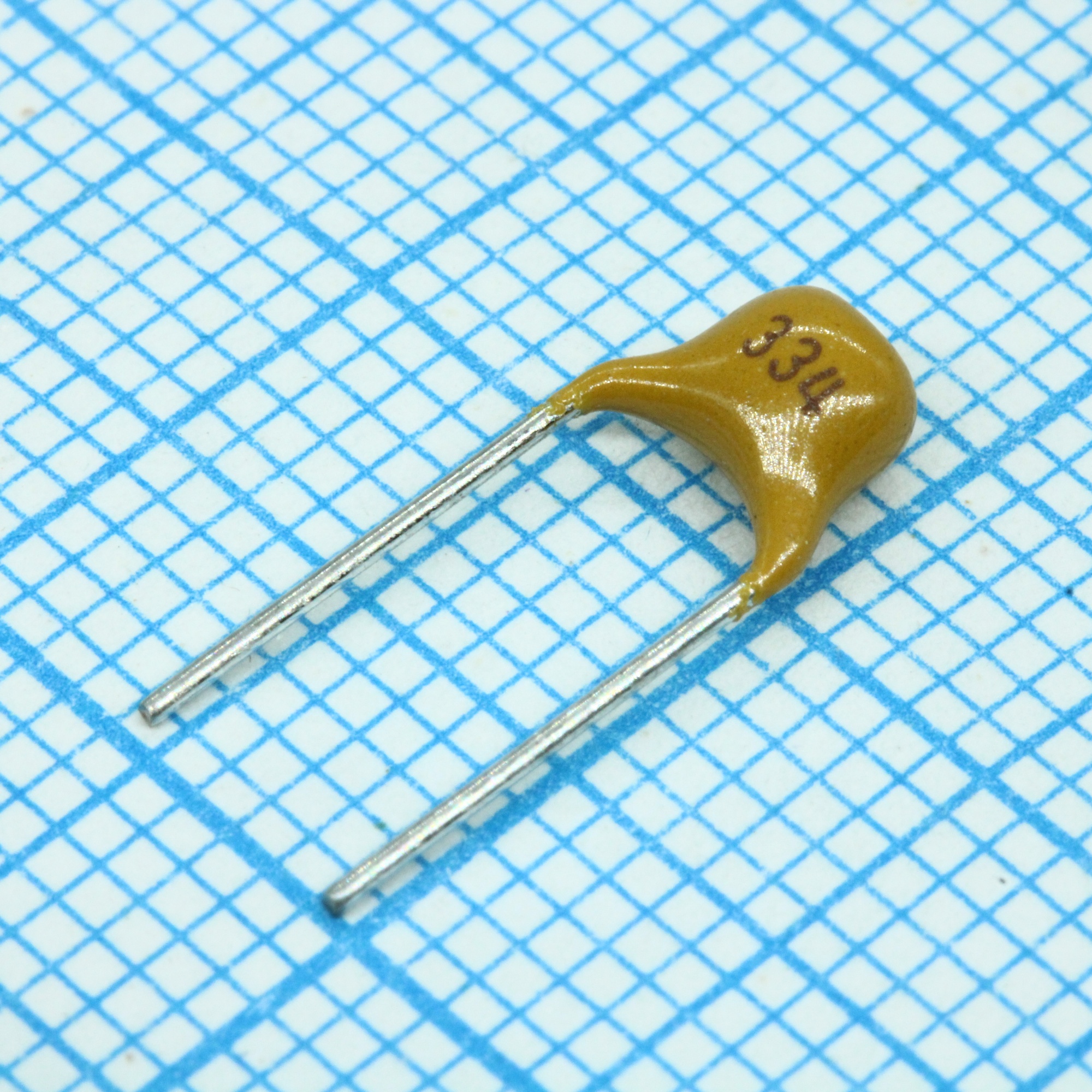 TS170R1H334Z8BFB0R - Конденсатор керамический многослойный 0.33мкФ 50В Y5V +80-20% радиальный 5.08мм 85°C россыпь