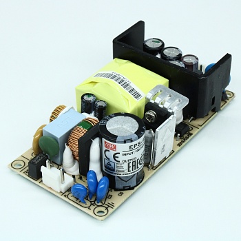 EPS-45-15 - AC-DC, 45Вт, вход 85…264V AC, 47…63Гц /120…370В DC, выход 15В/3A, рег. вых 13.5…16.5В, изоляция 3000В AC, открытая плата 101.6х50.8х29мм, -30…+70°С