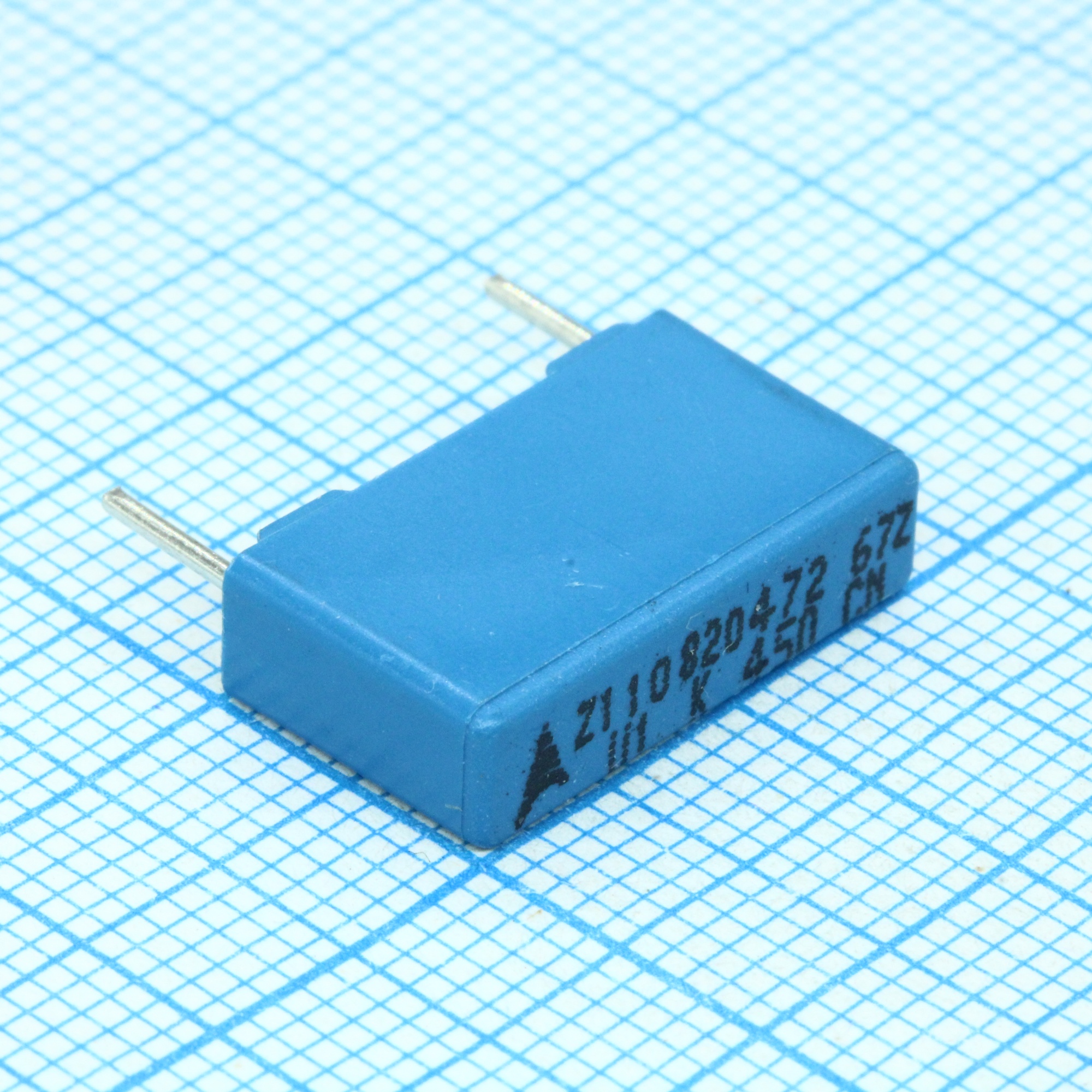 B32672Z4104K - Конденсатор металлоплёночный полипропиленовый 0.1 мкФ 450VDC/220VAC 10% 18x5x10.5мм, mm:15