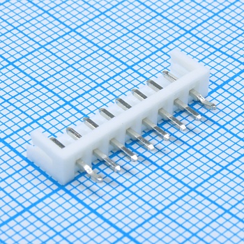 DS1069-01-8MVW6 - Разъем штыревой однорядный на плату вилка 8 контактов шаг 2.5мм
