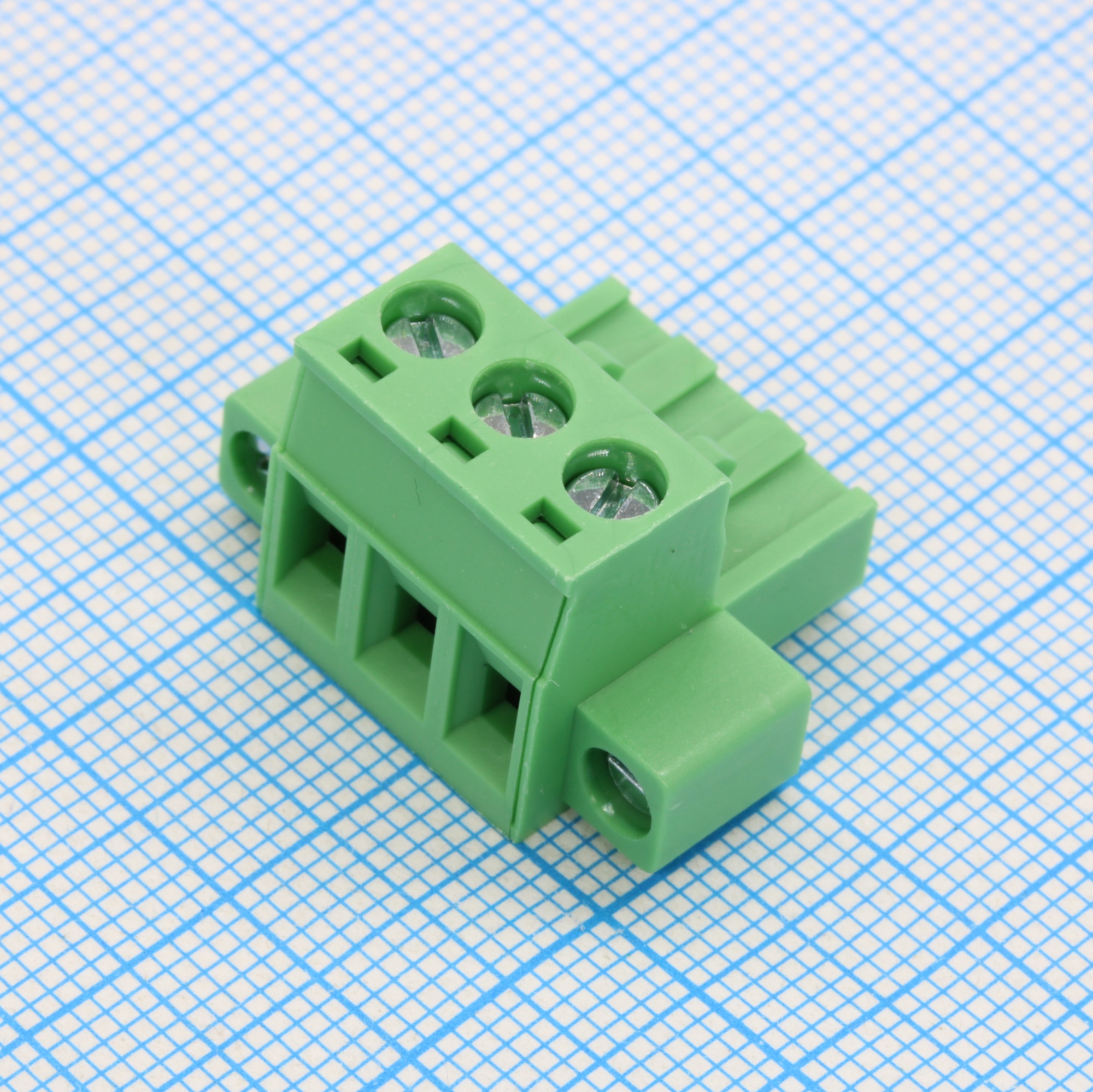 2EGTKM-5.0-03P-14-100 - Разъемный клеммный блок, 3 контакта шаг 5.0мм