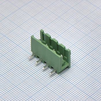 2EDGR-5.08-04P-14-100A(H) - Разъемный клеммный блок на плату, 4 контакта. Серия 2EDGR-5.08