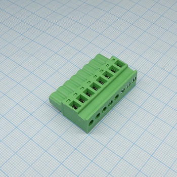 2EDGKB-5.08-08P-14-00A(H) - Разъемный клеммный блок, 8 контактов. Серия 2EDGKB-5.08