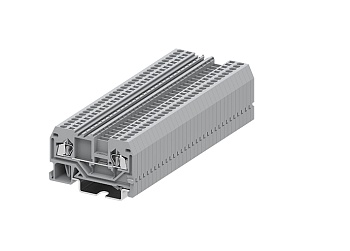 Проходная клемма 215921 - Проходная клемма, TA1.5, тип фиксации провода: пружинный, номинальное сечение: 1,5 мм кв., 18A, 800V, ширина: 4 мм, цвет: серый, тип монтажа: DIN 35