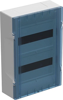 Корпус пластиковый навесной на 24 модуля ЩРН-П-24 IP40 KREPTA 5 KR5-KP12-N-24-41