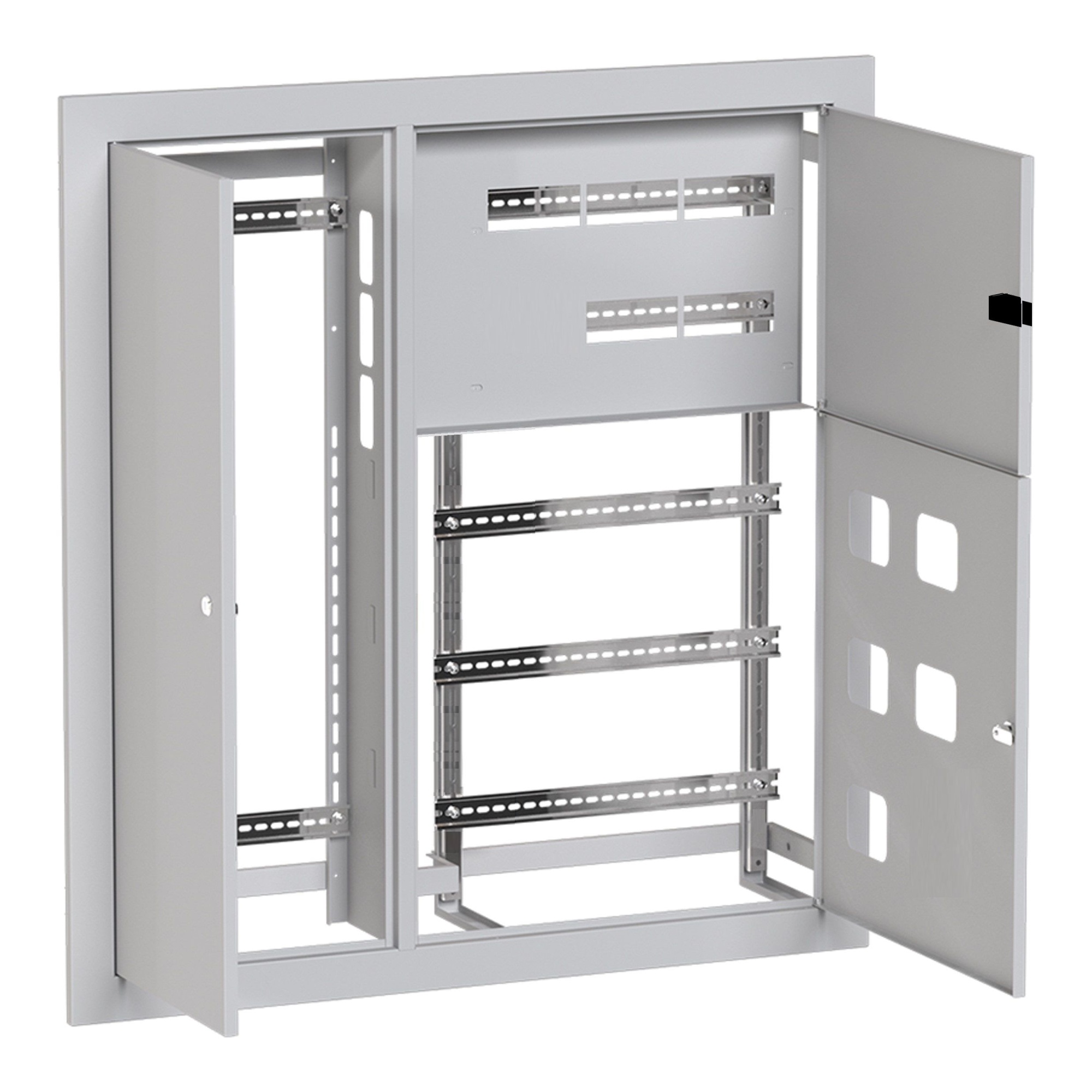 Щит этажный 5 кв. со слаботочным отсеком слева (1000х950х150) EKF Basic mb28-v-5z