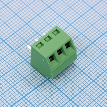 GT381S-3.5-03P-14-00 - Винтовой клеммный блок.3 контакта. Серия GT381S-3.5