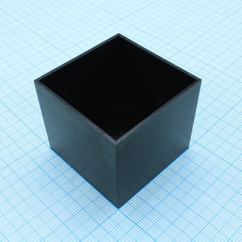 G464640B - Корпус негерметичный; материал: ABS (UL94-HB); размеры: 46x46x40.5 мм; цвет: черный