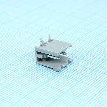 BCH-508H- 2 GY - Корпусная часть для печатных плат, номинальный ток: 12 A, расчетное напряжение (III/2): 320 В, номинальное сечение: 1,5 мм?, полюсов: 2, размер шага: 5,08 мм, цвет: сигнальный серый