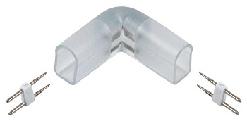 Коннектор угловой 5шт MONO 16мм (разъем-разъем) LSCON16-MONO-220-05