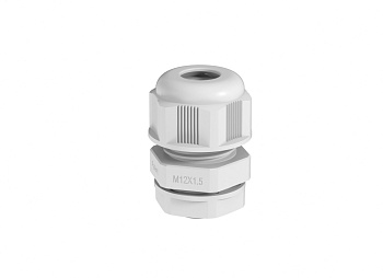 Кабельный ввод M3225 - Кабельный ввод, M32х1,5, диапазон зажимаемых проводников: 18 - 25 мм, SW 42 мм, пластик, серый