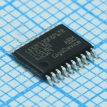 GD32F130F8P6TR - Микроконтроллер 32-бит ядро ARM Cortex-M3 48МГц 64кБ Флэш-память 8кБ ОЗУ 15 портов ввода-вывода TSSOP-20