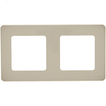 Рамка 2-м Inspiria сл. кость Leg 673941