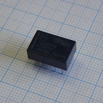 TQ2-12V - Сигнальное реле для печатного монтажа, 12 В 1 А
