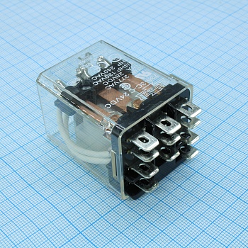 735-3C-C 24VDC - Реле в колодку.Упр.: 24VDC Комм.:20А 240VAC/ 15А 28VDC, конт.: 3 перекидных