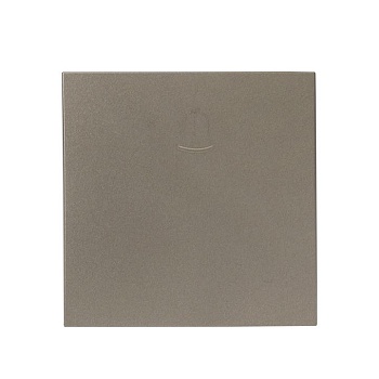 Валенсия лицевая панель кнопки звонка 10А кашемир PROxima ESV10-L-026-40