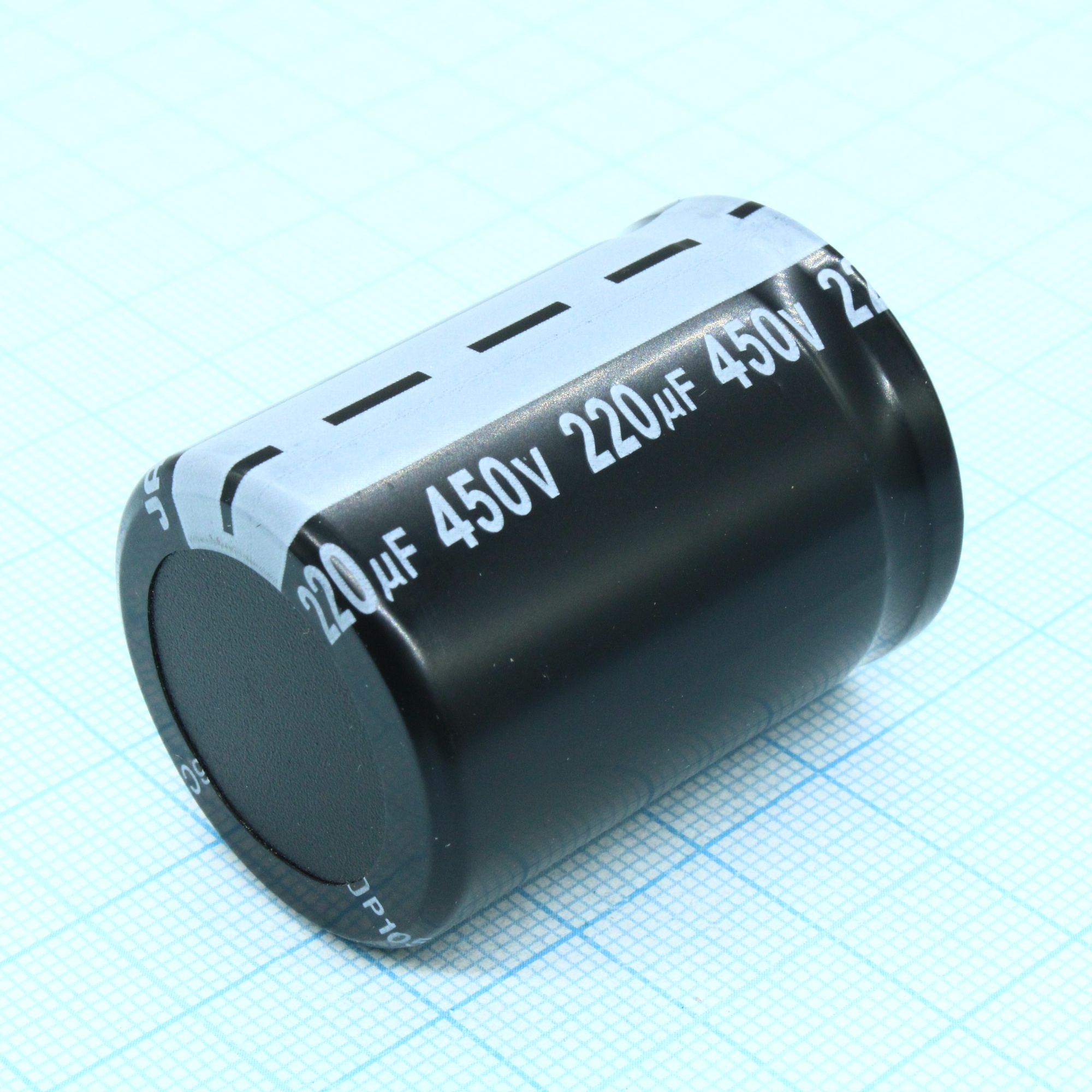 THS227M450S1A5S40L - Конденсатор алюминиевый электролитический 220мкФ 450В ±20% (30 X 40мм) защелкиваемые выводы 10мм 1220мА 2000час 105°С россыпь