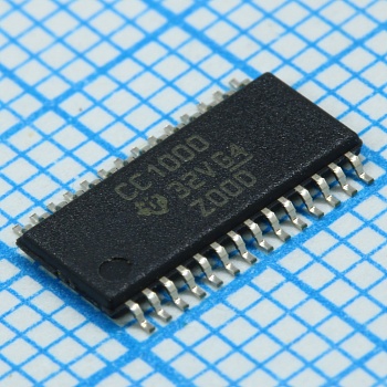 CC1000PW - трансивер 300-1000МГц, 76.8kБит/с,  Pвых.макс=10дБм, Uпит=2.1...3.6В