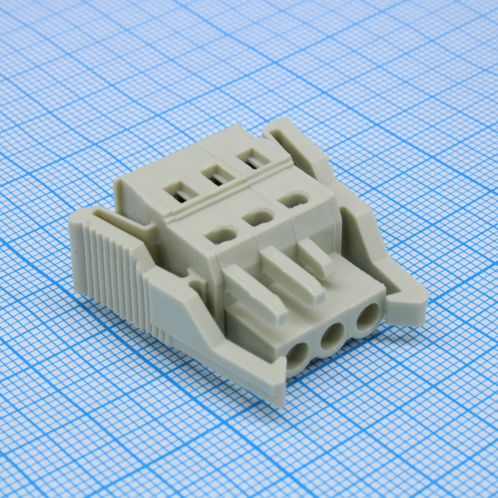 8EDGKG-5.0-03P-11-1001A(H) - Разъемный клеммный блок серия 8EDGKG шаг 5.0мм 03 контакт(-ов)