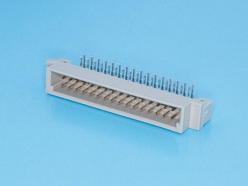 612B/2-32M - Разъем DIN 41612 32 контакта, вилка, прямой угол, 2 ряда