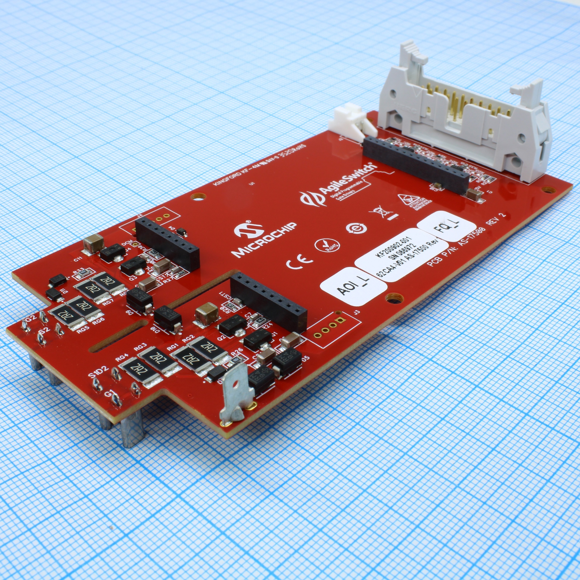62CA4 - Дочерняя плата адаптера модуля SiC 62 мм для высокопроизводительного драйвера затвора SiC 2ASC-17A1HP