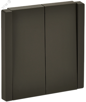 Выключатель 2-кл. СП FORTE&PIANO 10А FP305 сер. IEK FP-V20-0-10-1-K03